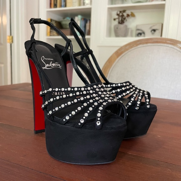 Christian Louboutin Shoes - Christian Louboutin Vegastrassima Alta Platform Sandal- NEW